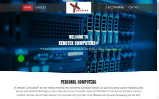 Xenotek Computers website