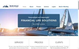Blue Hills Wealth Management website