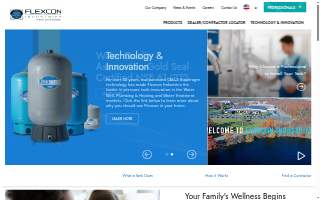 Flexcon Industries website