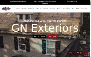 GN Exteriors - Roofers in Braintree website