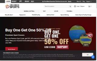 On Deck Sports website