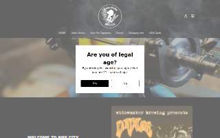 Widowmaker Brewing of Randolph website