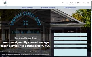 Bridgewater Garage Door Service website