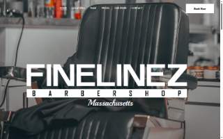 FineLinez Barber Studio website