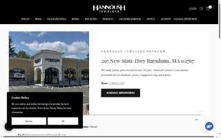 Hannoush Jewelers website
