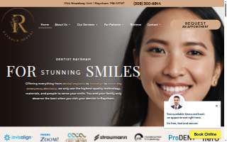 Raynham Dental website
