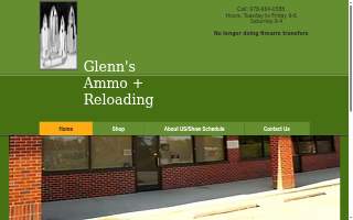Glenns Ammo And Reloading website