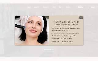 Laschi Hairstylists & Day Spa website