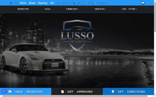 Lusso Imports website