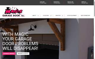Magic Garage door of Reading website