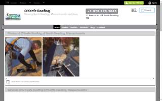 O'Keefe Roofing website