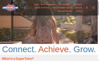 SuperTutors of Reading website