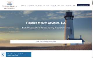 Flagship Wealth Advisors, LLC website