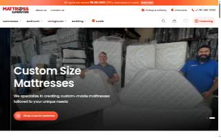 Mattress Superstore of Revere website