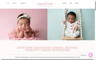 Amanda Lima Photography website
