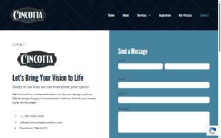 Cincotta Renovation website