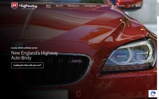 Highway Auto Body Services website