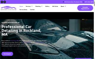 Massachusetts Car Detailing website