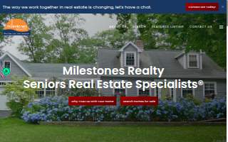 Milestones Realty website