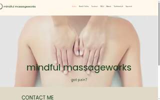 Mindful Massageworks website