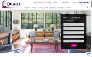 Quality Window & Door Inc of Rockland website