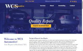 WCS Automotive website