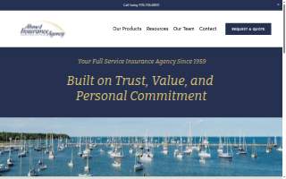 Ahmed Insurance Inc website