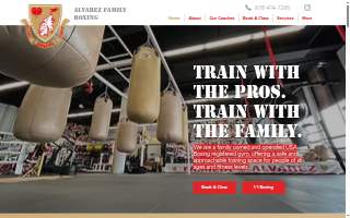 Alvarez Family Boxing website