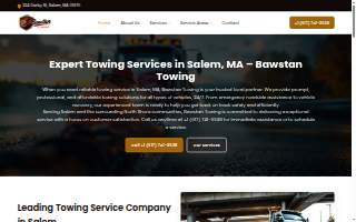 Bawstan Towing website