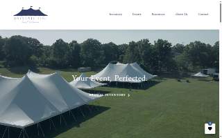Baystate Tent and Party website