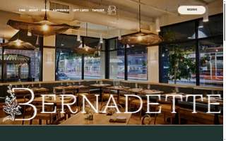 Bernadette website