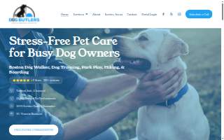 Boston Dog Butlers of Salem website
