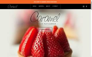 Caramel French Patisserie website