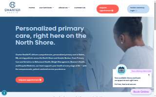 Charter Health PC website