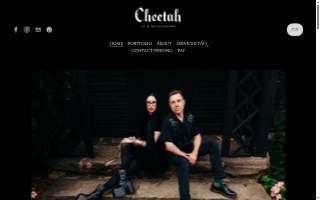 Cheetah DJ & Photography website