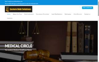 Eastern Debt Solutions website