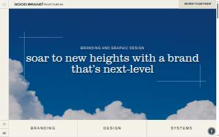 Good Brand Partners Graphic designer website