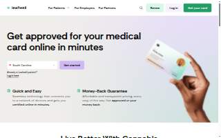 Leafwell - Medical Marijuana Card - Salem website