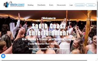 South Coast Entertainment MA of Salem website
