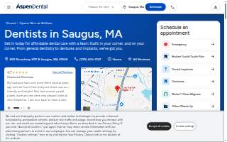 Aspen Dental - Saugus website
