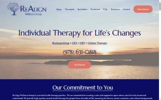 ReAlign Wellness Group website