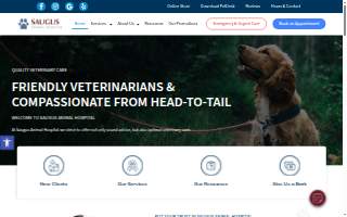 Saugus Animal Hospital: Bergsten Kel A DVM website