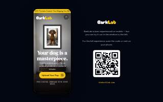 The Bark Lab website