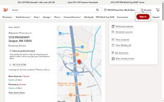Walgreens of Saugus website