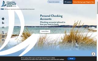 Coastal Heritage Bank of Scituate website