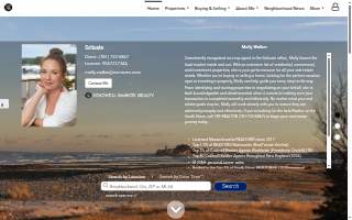 Molly Walker // Realtor website