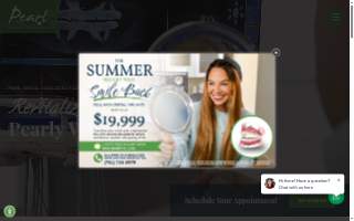 Pearl Dental Associates website