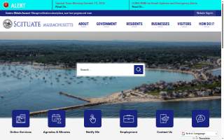 Scituate Town Clerk website