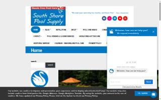 South Shore Pool Supply of Scituate website