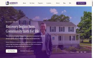Herren Wellness Recovery Center at Jacob Hill website
